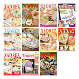 Kit 11 Revistas Bordado Tecido Ponto Xadrez Crochê