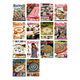 Kit 11 Revistas Crochê Barbante Barroco Coleção Círculo