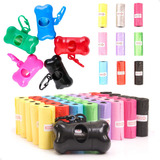 Kit 11 Rolos Sacos De Recolher Coco Pet Suporte De Ossinho
