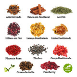 Kit 11 Sachês Especiarias Para Gin Chá Drinks Bebidas