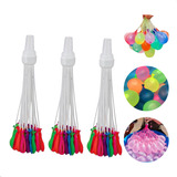 Kit 111 Unid Balões Com Enchedor De Água Guerinha Bexigas