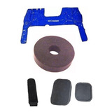Kit 1113 tapete pedal Acelerador freio embreagem arruela