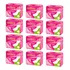 Kit 12 Absorventes Cotton Line Sem Abas Cobertura Suave