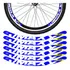 Kit 12 Adesivos Bike Roda Aro 24 26 29 Vbrake Vmaxx Azul Jg