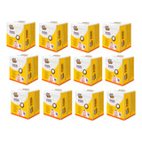 Kit 12 Algodão Quadrado Piquitucho C 50 Unidades Por Pacote