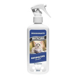 Kit 12 Banho Seco Antipulga Desodorante Gatos Matacura 200ml