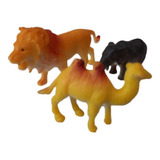 Kit 12 Bichos Brinquedo Miniatura Animais