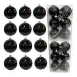 Kit 12 Bolinhas De Natal Enfeites Bolas Grande Luxo 6cm