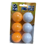 Kit 12 Bolinhas Profissional Tênis Mesa Ping Pong Atacado Cor Marrom