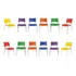Kit 12 Cadeiras Iso Linha Colors Escolas Igrejas Envio Já