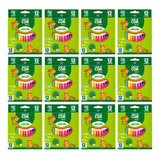 Kit 12 Caixas De Lapis De Cor Pequeno Leo E Leo 12 Unidades