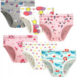 Kit 12 Calcinha Infantil