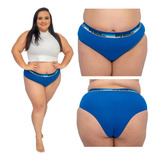 Kit 12 Calcinha Plus