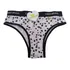 Kit 12 Calcinha Tanga Cotton Estampada Linda Brasil Cós 2408