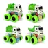 Kit 12 Caminhão Fricção Monster Miniatura Brinquedo Carrinho
