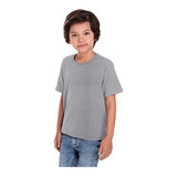 Kit 12 Camisa Lisa Infantil Com