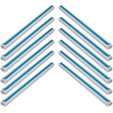 Kit 12 Canaleta Fita Dupla Face Divisoria 2mt Pvc Resistente