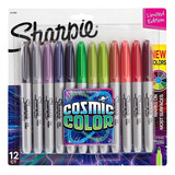 Kit 12 Canetas Sharpie
