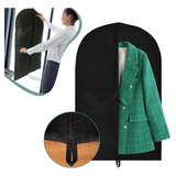 Kit 12 Capa Protetora Roupas Vestidos Ternos Com Ziper