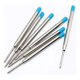 Kit 12 Cargas Metal Refil Canetas Similar Parker Crown