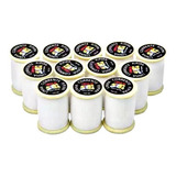Kit 12 Carreteis Linha De Pipa 10 Corrente 500 Jardas