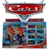 Kit 12 Carrinhos Fricção Filme Carros 3 Relampago Mcqueen Cor Cinza Personagem Cars