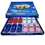 Kit 12 Carrinhos Fusquinha De Ferro Fusca Clássico Miniatura Colecionador Revendedor