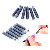 Kit 12 Cartuchos Tinta Carga Caneta Tinteiro Escolha A Cor
