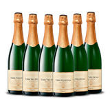 Kit 12 Casa Valduga Arte Elegance demi sec 6 Arte Brut