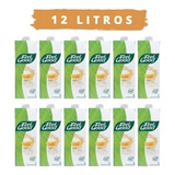 Kit 12 Chá Verde Sabor Laranja E Gengibre Feel Good 1l
