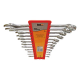 Kit 12 Chave Combinada Pro 6 32 Drop Forged Mais Resistente
