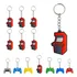 Kit 12 Chaveiros Souvenir De Borracha Para Video Game Cor Fliperama Vermelho