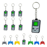Kit 12 Chaveiros Souvenir De Borracha Para Video Game 