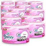 KIT 12 Cheirinhos Aromatizantes Breeze Gel Talco Pro Auto 60G