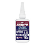 Kit 12 Cola Almasuper Gel 100g Não Escorre Alta Viscosidade