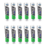 Kit 12 Cola Extra Forte Pesilox Fixa Tudo Preto 360g Adespec