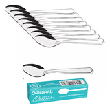 Kit 12 Colher De Café Aço Inox Original Promoção Limpa Fácil