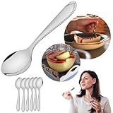 Kit 12 Colheres De Sobremesa Aço Inoxidável Cozinha Aparelho Restaurante Bufffet Lanchonete Faqueiro Colher 12 Peças