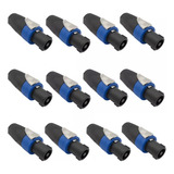 Kit 12 Conector Plugue