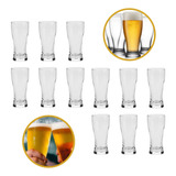 Kit 12 Copo Chopp 200ml Tulipa Bar Cerveja Restaurante Casa