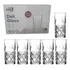 Kit 12 Copos De Vidro Decorados Água E Bebidas Refrigerantes