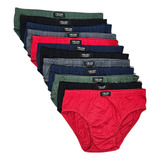 Kit 12 Cueca Adulto