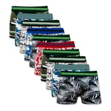 Kit 12 Cuecas Boxer