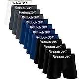 Kit 12 Cuecas Boxer Reebok Masculinas