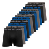 Kit 12 Cuecas Boxer Reebok Original