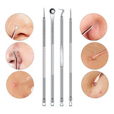 Kit 12 Cx Acne Extrator Removedor Cravo Espinha Peças Estojo
