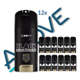 Kit 12 Desodorante Aerosol Men Black Series Classic 100ml