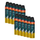 Kit 12 Desodorante Anti Aero Masculino Rexona V8 72hrs 250ml