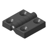 Kit 12 Dobradiça De Nylon 50 X 50 Para Uso Geral