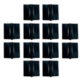 Kit 12 Eletrodos De Silicone 5x5cm Para Eletroterapia Tens